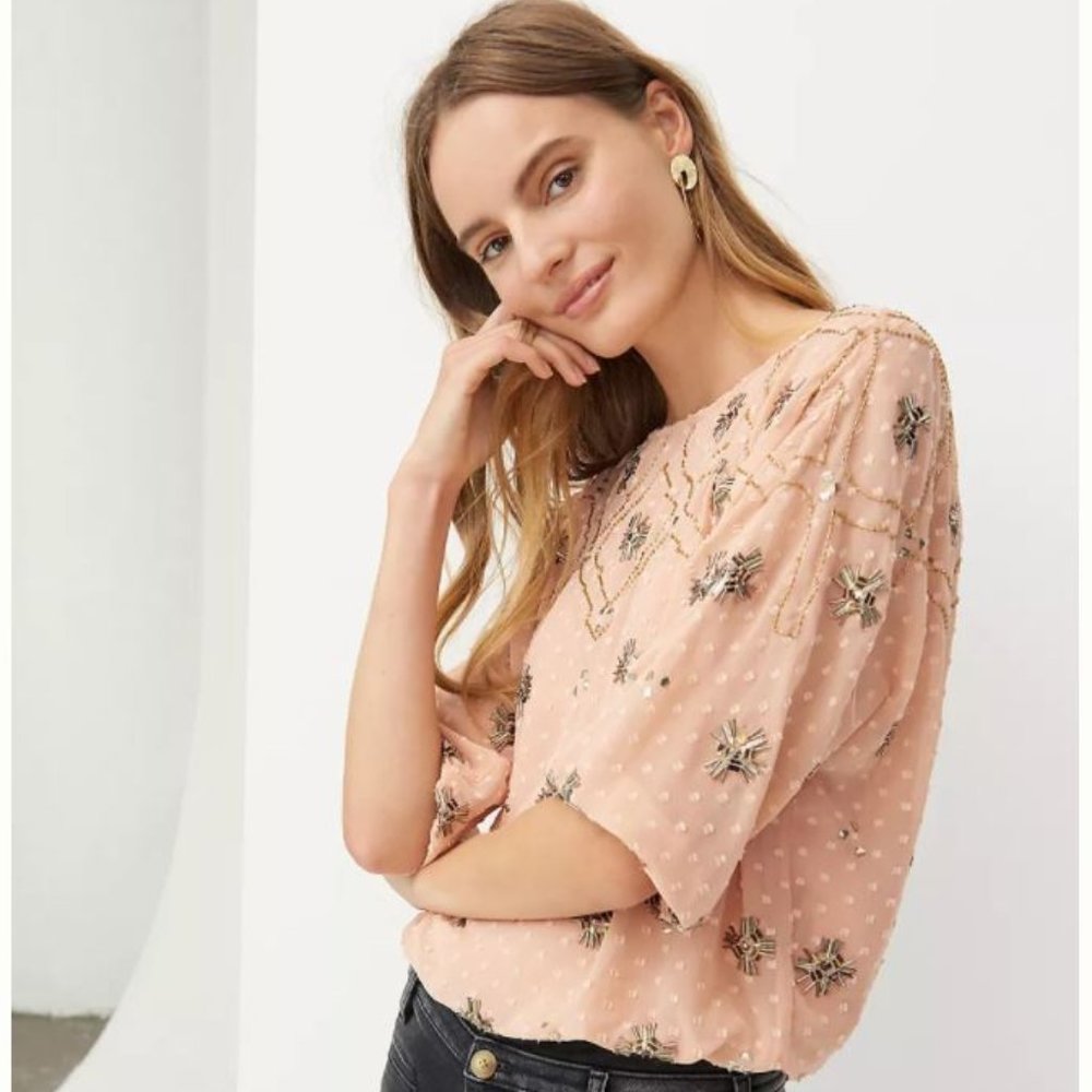 Amina Blouse by Seen Worn Kept from Anthropologie